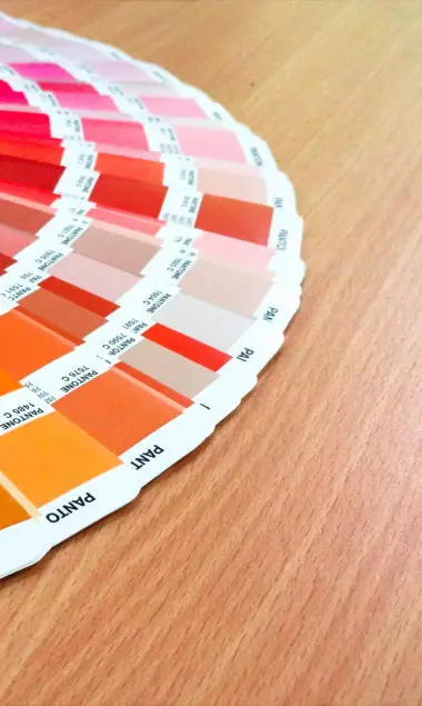 couleurs Pantone rose orange