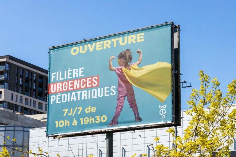 affichage urgence enfant