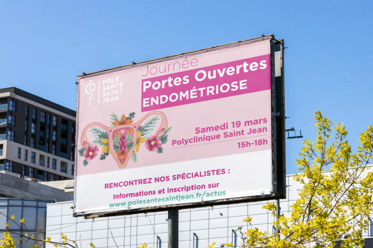 affichage endométriose